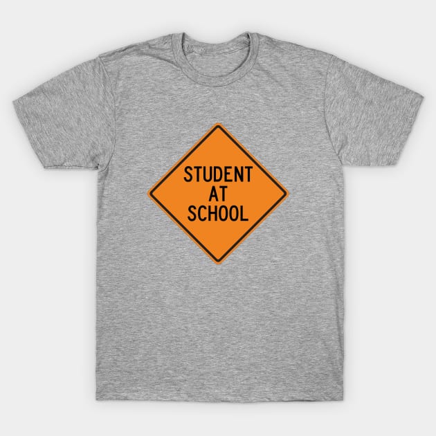 Student at School T-Shirt by Wurmbo